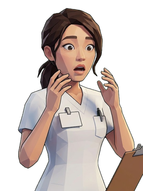 護理師嚇到